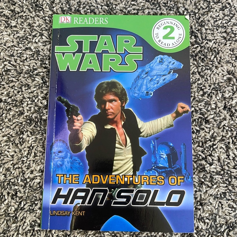 Kids book: Star wars the adventures of Han Solo